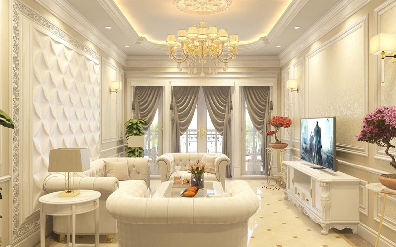 trang trí nội thất biệt thự